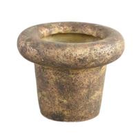 PTMD bloempot relandi m goudkleurig 25 cm | 4 stuks - thumbnail