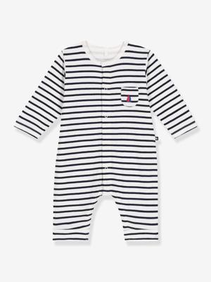 Lange romper van Petit Bateau marineblauw