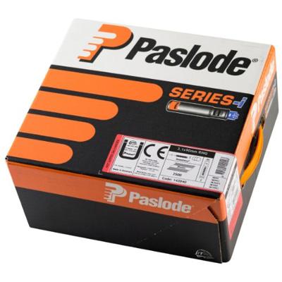 Paslode 34° Papier Gebonden Stripnagels IM90 | Blank | Glad | 3.1x90mm | +2x Gas VE=2500 - 142035
