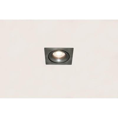 Artdelight Inbouwspot Alice vierkant 9 cm GU10 metallic brons