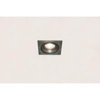 Artdelight Inbouwspot Alice vierkant 9 cm GU10 metallic brons - thumbnail