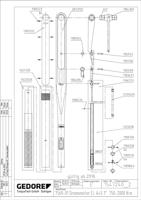 Gedore 7569-01 1547240 Momentsleutel 1 (25 mm) 750 - 2000 Nm - thumbnail