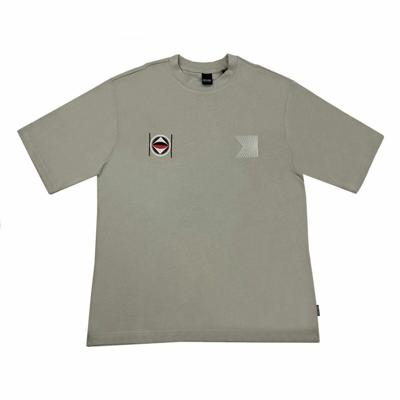 Heren-T-Shirt met Korte Mouwen Only & Sons Ovz Element Grijs - Maat: L