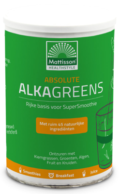 Mattisson AlkaGreens Absolute Poeder Mattisson AlkaGreens Absolute Poeder