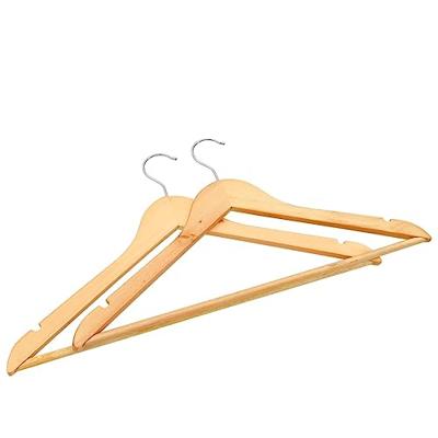 VidaXL 50-delige kledinghangerset anti-slip hardhout VidaXL 50-delige kledinghangerset anti-slip hardhout