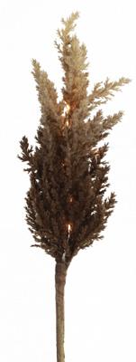 Countryfield kunsttak astilbe led op batterij bruin 90 cm | 12 stuks