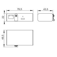 Smart Things s29 C Grijs Adapter voor tablethouder - thumbnail