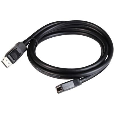 club3D CAC-1022 DisplayPort-kabel DisplayPort Verlengkabel DisplayPort-stekker, DisplayPort-bus 2.00 m Zwart club3D CAC-1022 DisplayPort-kabel DisplayPort Verlengkabel DisplayPort-stekker, DisplayPort-bus 2.00 m Zwart