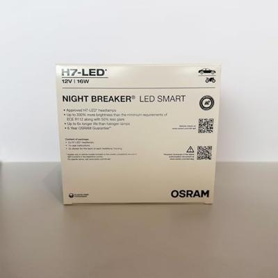 OSRAM Hoofdlamp "night breaker led" van lamp h7 led 12 v 16w night breaker smart