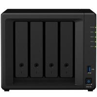 Synology DiskStation DS418 data-opslag-server NAS Mini Tower Ethernet LAN Zwart RTD1296 - thumbnail