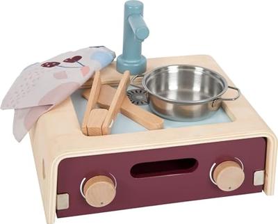 Small Foot - houten camping speelkeuken tasty, 9dlg. Small Foot - houten camping speelkeuken tasty, 9dlg.