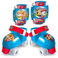 Nickelodeon paw patrol rolschaatsen met bescherming blauw maat 23-27 - thumbnail