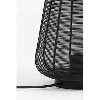Light & Living Tafellamp 'Adeta' 22cm, mat zwart