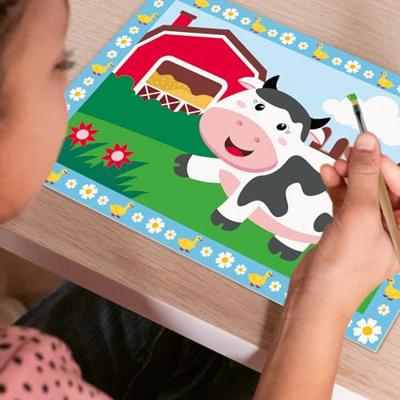 Ravensburger creart schilderen op nummer - tractor with scenery
