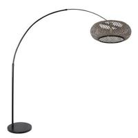 Steinhauer Rotan booglampSparkled zwart - 7508ZW - thumbnail