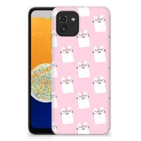Samsung Galaxy A03 | TPU Hoesje | Sleeping Cats - thumbnail
