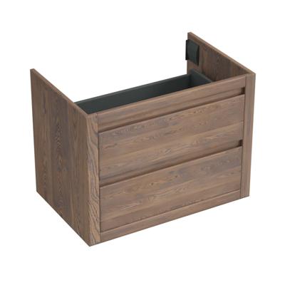 Onderkast Forzalaqua Gela 80x51x60 cm 2 Softclose Lades Eiken Havanna Forzalaqua Onderkast Forzalaqua Gela 80x51x60 cm 2 Softclose Lades Eiken Havanna Forzalaqua