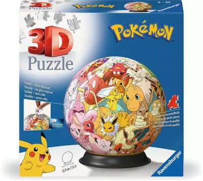 Ravensburger Pokémon 3D-puzzelbal - 72 stukjes - thumbnail