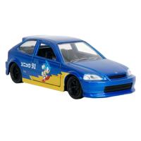 Jada Toys Jada sonic 1997 honda civic type-r 1:33 - thumbnail