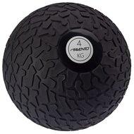 Avento fitnessbal Slam 4kg 23 cm rubber/zand zwart Avento fitnessbal Slam 4kg 23 cm rubber/zand zwart