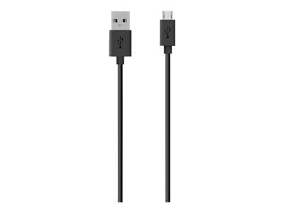 Kabel USB naar micro-USB Belkin F2CU012BT2M-BLK Zwart 2 m