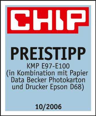 KMP Inktcartridge vervangt Epson T0611, T0612, T0613, T0614 Compatibel Combipack Zwart, Cyaan, Magenta, Geel E97V 1603,0005