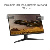 ASUS TUF Gaming VG27AQM1A 27-inch gamingmonitor (QHD(2560x1440), 260Hz(OC), ELMB Sync, 1ms (GTG), Freesync Premium, G-Sync-compatibel, Variable Overdrive, 90% DCI-P3 - thumbnail
