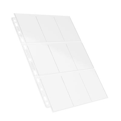 Ultimate Guard 9-Pocket Pages Top-Loading (100) - Transparent Ultimate Guard 9-Pocket Pages Top-Loading (100) - Transparent