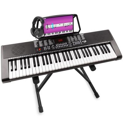 MAX KB4 beginners keyboard incl. keyboardstandaard en koptelefoon MAX KB4 beginners keyboard incl. keyboardstandaard en koptelefoon