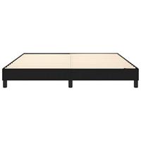 Boxspringframe stof zwart 180x200 cm - thumbnail