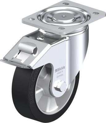 Blickle LH-ALEV 160K-FI Zwenkwiel met rem Wieldiameter: 160 mm Draagvermogen (max.): 400 kg 1 stuk(s)