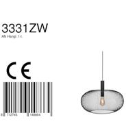 Steinhauer Zwarte hanglampCloud Ø 50cm - 3331ZW - thumbnail
