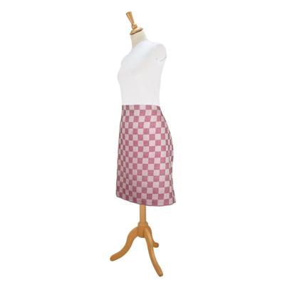 Avental Xadrez Vermelho e Branco 60x70cm 100% Algodão - Treb WS