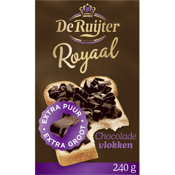 De Ruijter Royaal Chocoladevlokken 240g bij Jumbo