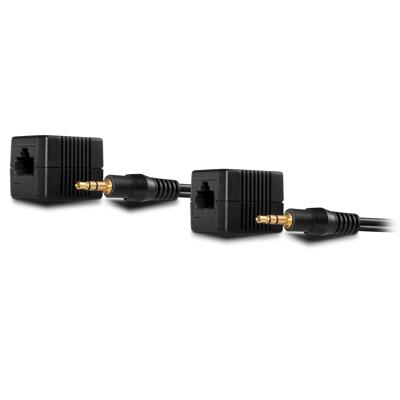 LINDY 70450 Audio-extender Audio, stereo (3.5 mm jackplug) Via netwerkkabel RJ45 100 m