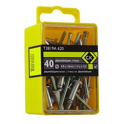 C.K T3819A 620 Popnagel (Ø x l) 4.8 mm x 16 mm Aluminium Aluminium 40 stuk(s)