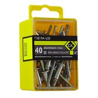 C.K T3819A 620 Popnagel (Ø x l) 4.8 mm x 16 mm Aluminium Aluminium 40 stuk(s) - thumbnail