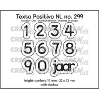 Crealies • texto positivo snijmallen 1,2,3 jaar - thumbnail