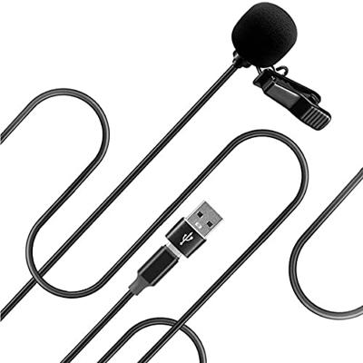 SAIREN S-Lav L2 speldmicrofoon met USB-C & USB-aansluiting