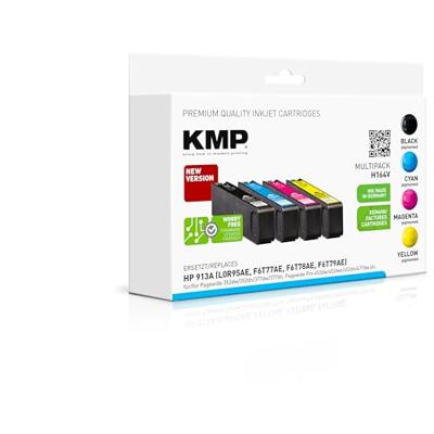 KMP Inktcartridge vervangt HP HP 913A Compatibel Combipack Zwart, Cyaan, Magenta, Geel H164V 1750,4005