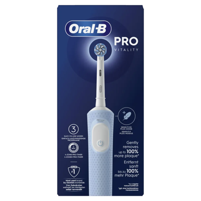 Oral-B Vitality Pro Elektrische Tandenborstel Blauw Oral-B Vitality Pro Elektrische Tandenborstel Blauw