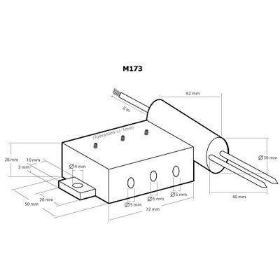 Kemo M173 Grondvochtigheidsregelaar Module 12 V/DC