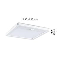 Paulmann 94707 Lamina PIR 2200K eck. Weiß LED-plafondlamp LED 14 W Wit - thumbnail