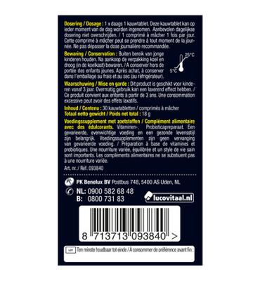 Lucovitaal Probiotica kids 30 Kauwtabletten