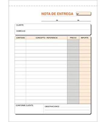 Bezorgingsboekje 15 x 21 cm (5 Stuks)