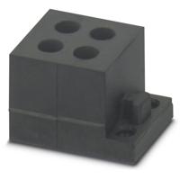 Phoenix Contact CES-SRG-BK-4X6 Kabeltule Klem-Ø (max.): 6 mm NBR Zwart 10 stuk(s) - thumbnail