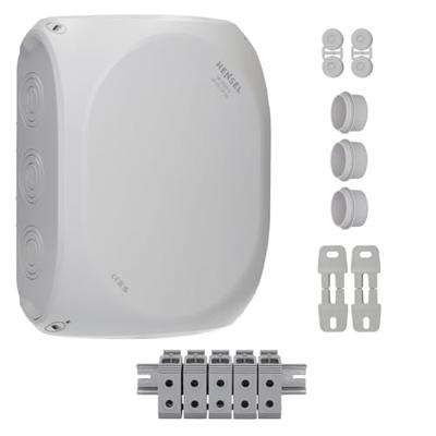 Hensel DK 3535 G Aftakkast (l x b x h) 122 x 295 x 225 mm Grijs-wit (RAL 7035) IP55, IP65 1 stuk(s)