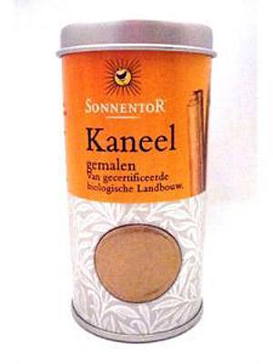 Sonnentor Kaneel gemalen metalen bus bio 40 Gram