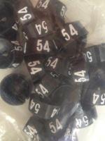 MB zwart/wit 54 voor op kledinghanger - thumbnail