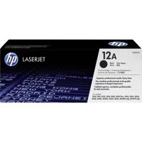 HP Toner 12A Origineel Zwart 2000 bladzijden Q2612A - thumbnail